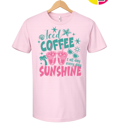 Iced Coffee And Sunshine Tee