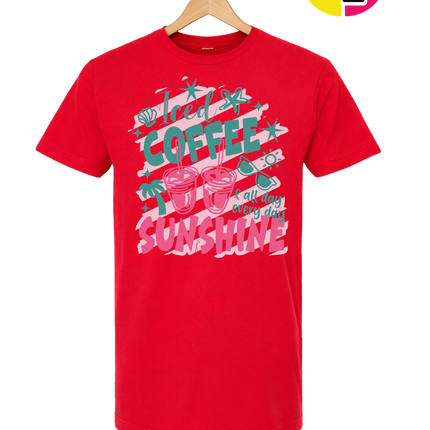 Iced Coffee And Sunshine Tee