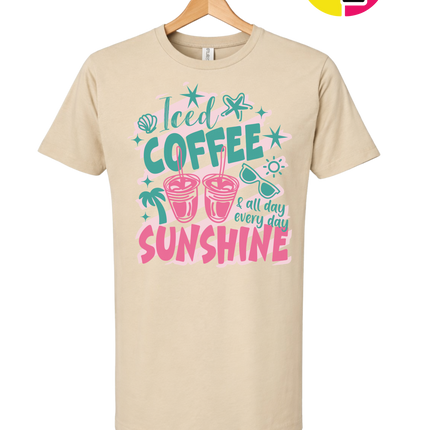 Iced Coffee And Sunshine Tee