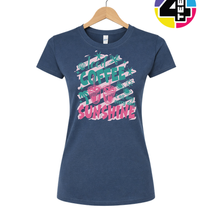 Iced Coffee And Sunshine Women's Tee