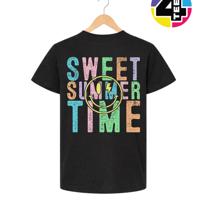 Sweet Summer Time Smiley Face Youth Tee