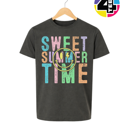 Sweet Summer Time Smiley Face Youth Tee