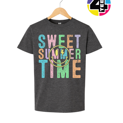 Sweet Summer Time Smiley Face Youth Tee