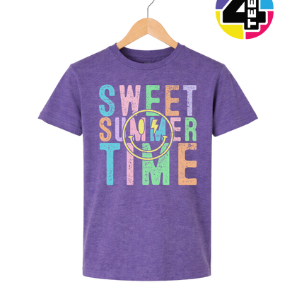 Sweet Summer Time Smiley Face Youth Tee