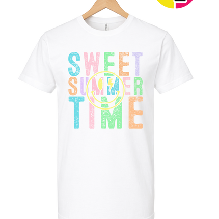 Sweet Summer Time Smiley Face Tee