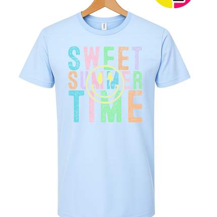 Sweet Summer Time Smiley Face Tee