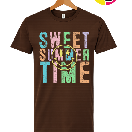 Sweet Summer Time Smiley Face Tee