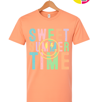Sweet Summer Time Smiley Face Tee