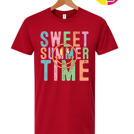 Sweet Summer Time Smiley Face Tee