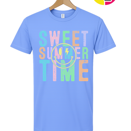 Sweet Summer Time Smiley Face Tee