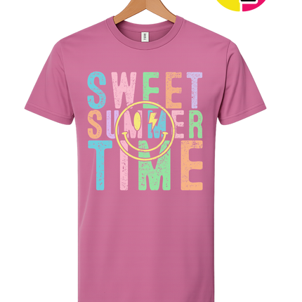 Sweet Summer Time Smiley Face Tee