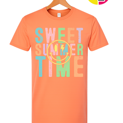 Sweet Summer Time Smiley Face Tee