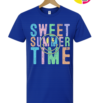 Sweet Summer Time Smiley Face Tee