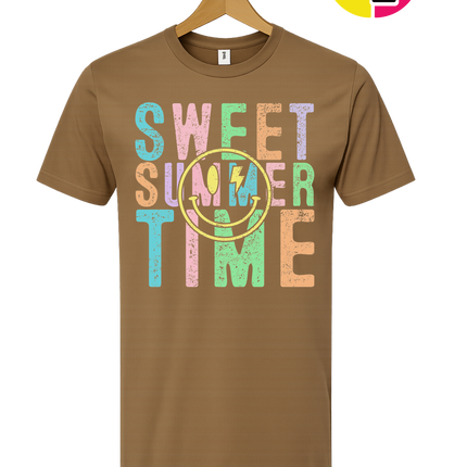 Sweet Summer Time Smiley Face Tee