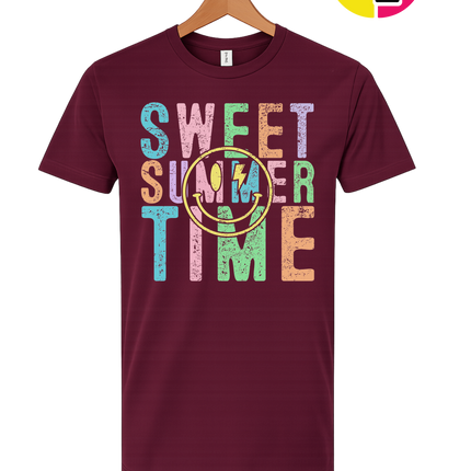 Sweet Summer Time Smiley Face Tee