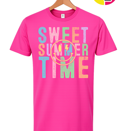 Sweet Summer Time Smiley Face Tee