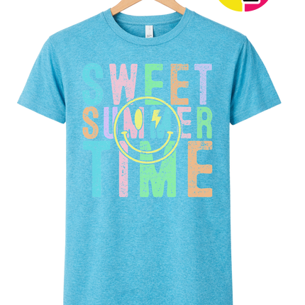 Sweet Summer Time Smiley Face Tee