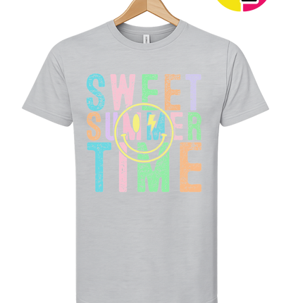 Sweet Summer Time Smiley Face Tee