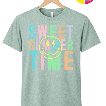 Sweet Summer Time Smiley Face Tee
