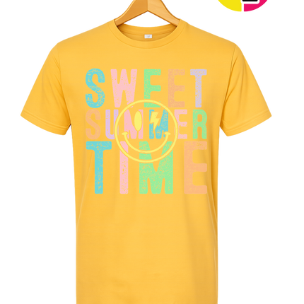 Sweet Summer Time Smiley Face Tee