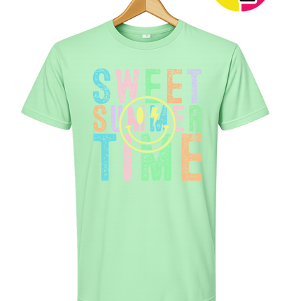 Sweet Summer Time Smiley Face Tee