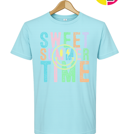 Sweet Summer Time Smiley Face Tee