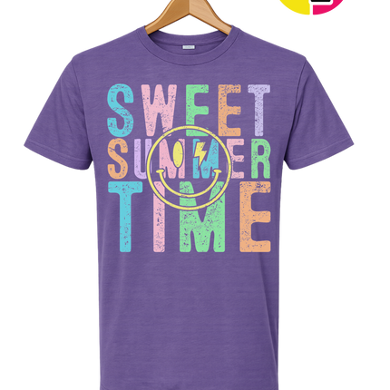 Sweet Summer Time Smiley Face Tee