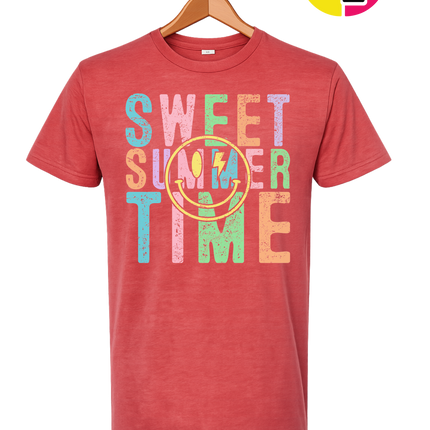 Sweet Summer Time Smiley Face Tee