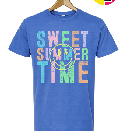 Sweet Summer Time Smiley Face Tee
