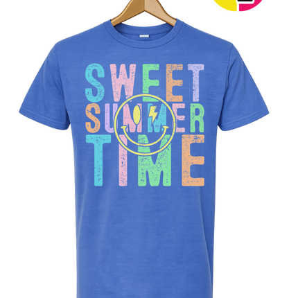 Sweet Summer Time Smiley Face Tee