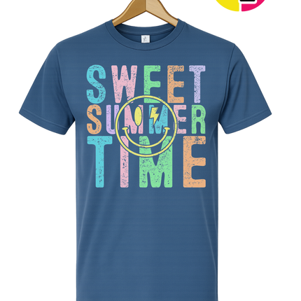 Sweet Summer Time Smiley Face Tee