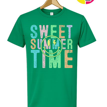 Sweet Summer Time Smiley Face Tee
