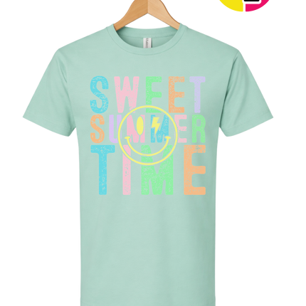 Sweet Summer Time Smiley Face Tee