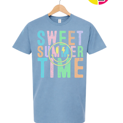 Sweet Summer Time Smiley Face Tee