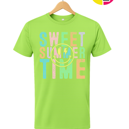Sweet Summer Time Smiley Face Tee