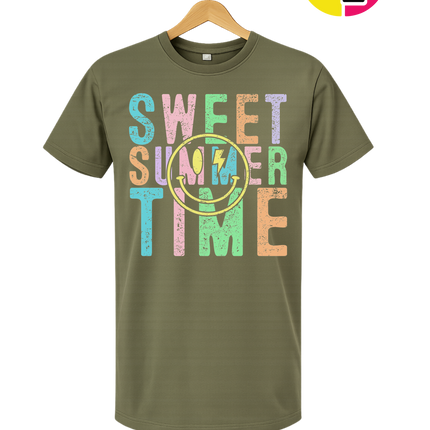 Sweet Summer Time Smiley Face Tee