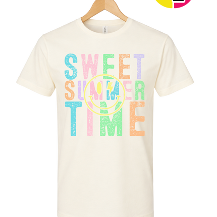 Sweet Summer Time Smiley Face Tee