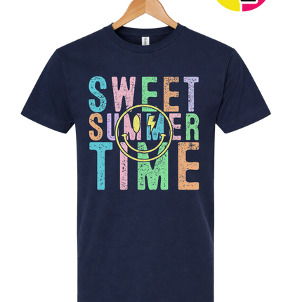 Sweet Summer Time Smiley Face Tee