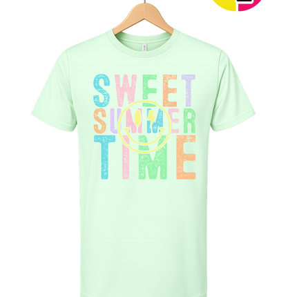 Sweet Summer Time Smiley Face Tee