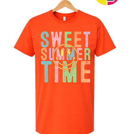 Sweet Summer Time Smiley Face Tee