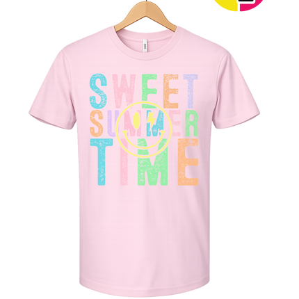 Sweet Summer Time Smiley Face Tee
