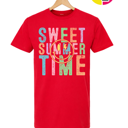 Sweet Summer Time Smiley Face Tee