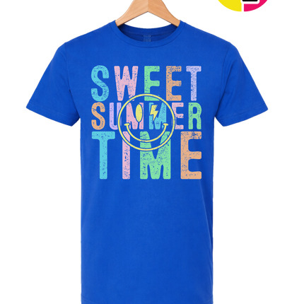 Sweet Summer Time Smiley Face Tee