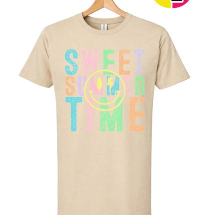Sweet Summer Time Smiley Face Tee