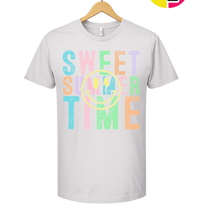 Sweet Summer Time Smiley Face Tee