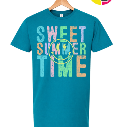 Sweet Summer Time Smiley Face Tee