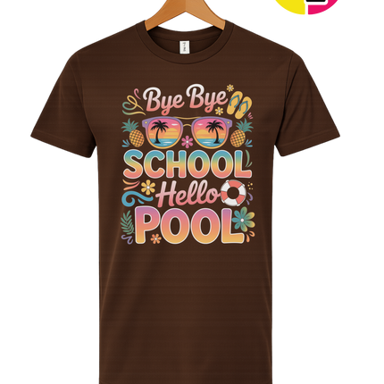 Bye Bye School, Hello Pool Tee