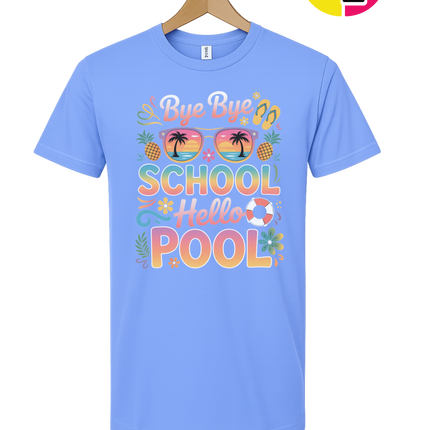 Bye Bye School, Hello Pool Tee
