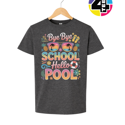 Bye Bye School, Hello Pool Youth Tee