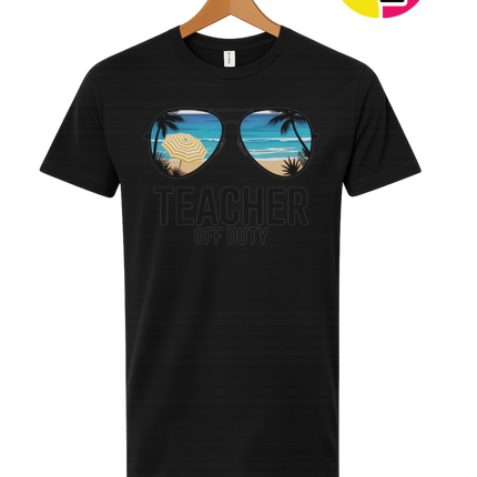 Teacher Off Duty Summer Tee